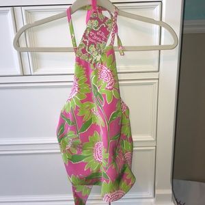 Lilly Pulitzer Halter Top Size 4